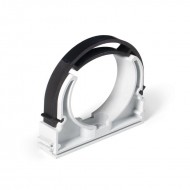 Крепеж-клипса с фиксатором для монтажа труб