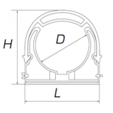 КВТ Крепеж-клипса 50 с фиксатором (мин партия 100 шт.) 44652 KVT КВТ Крепеж-клипса 50 с фиксатором (мин партия 100 шт.) 44652 KVT