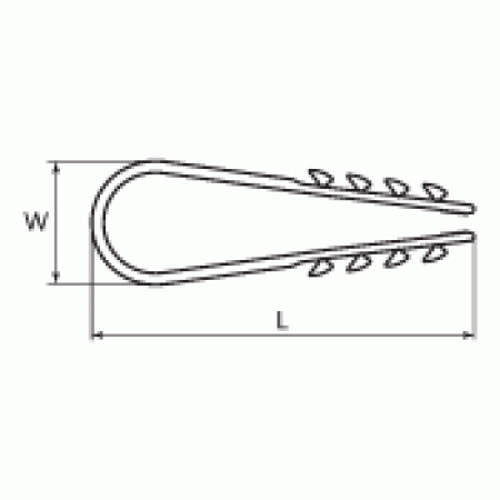 КВТ Дюбель-хомут ДХ 19–25 (ч) 59566 (цена за уп.) KVT КВТ Дюбель-хомут ДХ 19–25 (ч) 59566 (цена за уп.) KVT