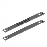 КВТ Бирка кабельная стальная МБC (304) 89х10 с лазерной маркировкой (мин партия 100 шт.) 63354 KVT