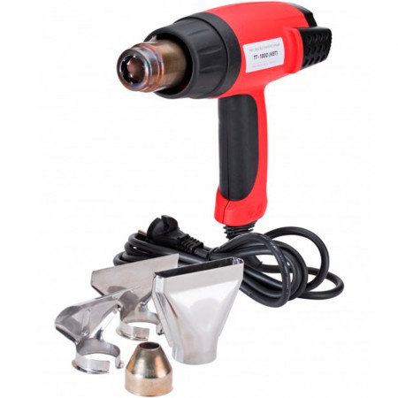 КВТ Высокотемпературный фен ТТ-1800 для монтажа термоусаживаемых трубок 65147 KVT КВТ Высокотемпературный фен ТТ-1800 для монтажа термоусаживаемых трубок 65147 KVT