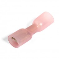 КВТ Разъем плоский «мама» в термоусаживаемом корпусе (мин партия 100 шт.) 67555 KVT