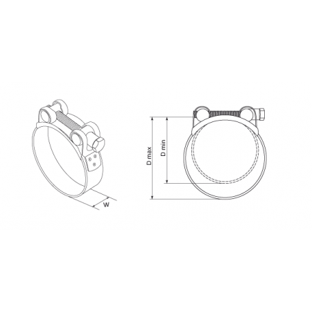 КВТ Хомут силовой ROBUST SR 86-91/W1 (мин партия 10 шт.) 69049 KVT КВТ Хомут силовой ROBUST SR 86-91/W1 (мин партия 10 шт.) 69049 KVT