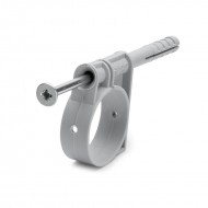 КВТ Хомут для труб «быстрый монтаж» 20 (50шт) 69162 KVT