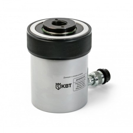 КВТ Домкрат гидравлический с полым штоком ДП30П50 74342 KVT КВТ Домкрат гидравлический с полым штоком ДП30П50 74342 KVT