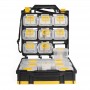 КВТ Кейс-органайзер двусторонний с 15 модулями К-01 76805 KVT КВТ Кейс-органайзер двусторонний с 15 модулями К-01 76805 KVT