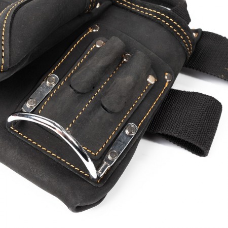 КВТ Сумка-пояс монтажника кожаная СК-12 «DEAD BULL» 78427 KVT КВТ Сумка-пояс монтажника кожаная СК-12 «DEAD BULL» 78427 KVT