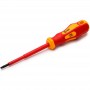 КВТ Диэлектрическая отвертка шлиц 3х100, серия «ПРОФИ», 78608 KVT КВТ Диэлектрическая отвертка шлиц 3х100, серия «ПРОФИ», 78608 KVT