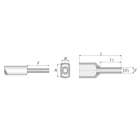 КВТ Наконечник штыревой втулочный двойной НШВИ(2) 0.75-8 (мин партия 500 шт.) 47504 / 79462 KVT КВТ Наконечник штыревой втулочный двойной НШВИ(2) 0.75-8 (мин партия 500 шт.) 47504 / 79462 KVT