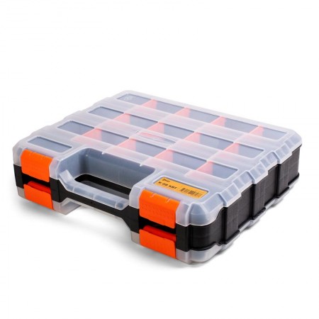 КВТ Кейс-органайзер двухсторонний с 10 отделениями, серия «ПРОФИ» 81439 KVT КВТ Кейс-органайзер двухсторонний с 10 отделениями, серия «ПРОФИ» 81439 KVT