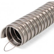 КВТ Металлорукав из нерж. стали МР (INOX) 15 с протяжкой (мин партия 50 шт.) 82605 KVT