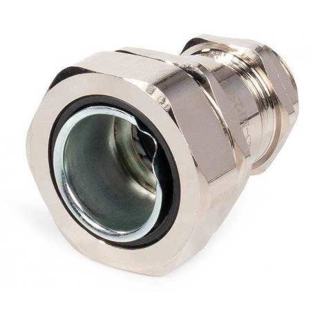 КВТ Ввод кабельный для металлорукава латунный ВК-М25(13-18 мм)-МР20 (мин партия 10 шт.) Fortisflex 89196 KVT КВТ Ввод кабельный для металлорукава латунный ВК-М25(13-18 мм)-МР20 (мин партия 10 шт.) Fortisflex 89196 KVT